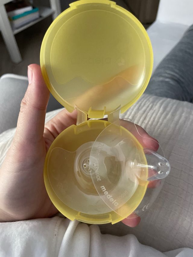 Pezoneras Medela silicona ultrafina