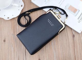 Bolso de hombro pequeño para móvil,de cuero pu 
