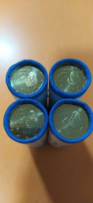 Cartucho Rollo 10 céntimos España 2017