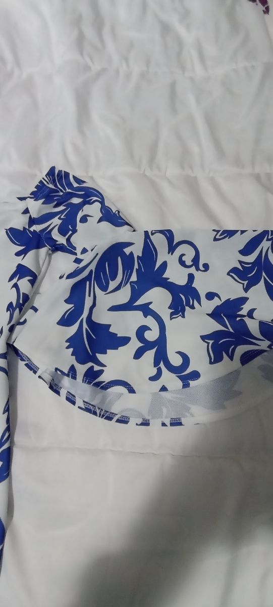 Vestido azul elegante