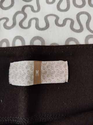 Minifalda marrón 