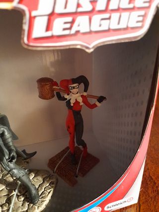 Batman + harley queen schleich