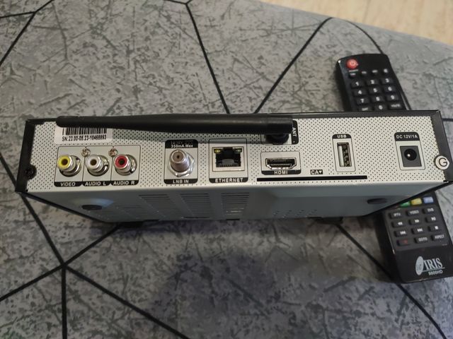 Receptor satélite Iris 9800hd