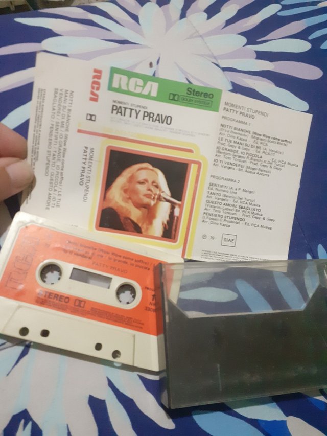 Musicassetta Patty Pravo