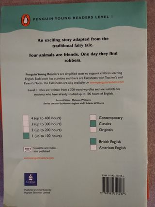 Lote 6 libros infantiles de inglés