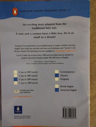 Lote 6 libros infantiles de inglés