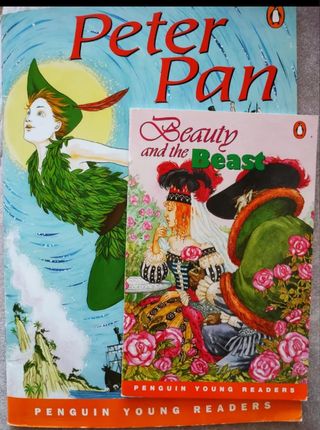 Lote 6 libros infantiles de inglés
