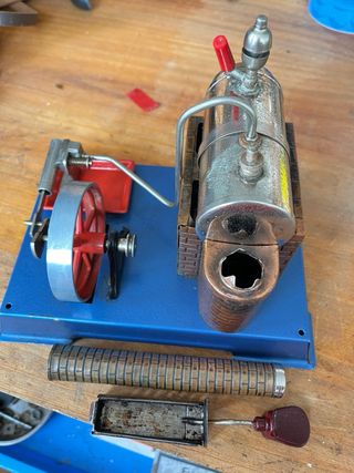 MODELISMO.MAQUETA WILESCO MOD.D5.MAQUINA VAPOR