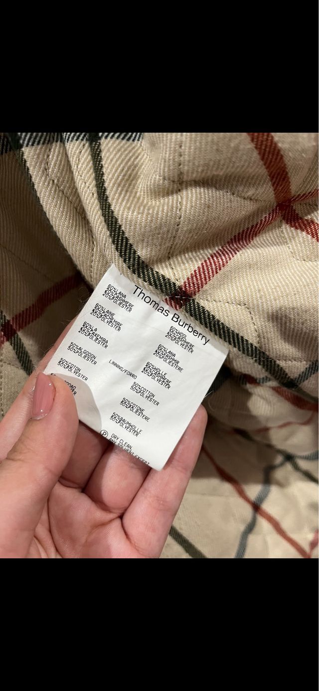 Impresionante abrigo Burberry