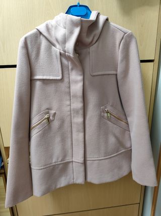 Chaqueta rosa pelo