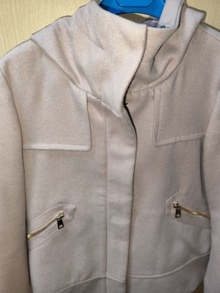 Chaqueta rosa pelo