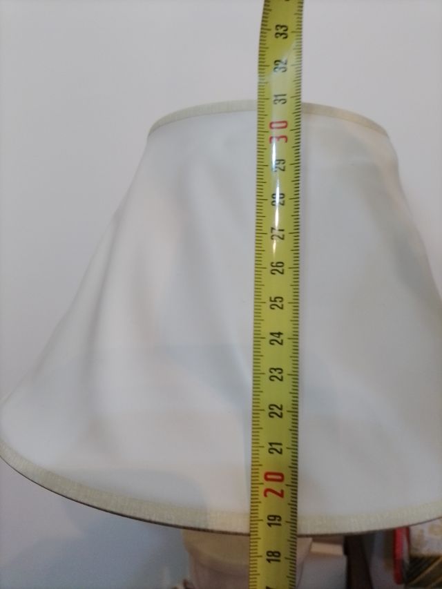 LAMPARA DE MESA DE ALABASTRO