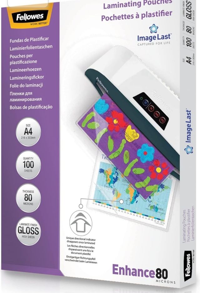 Plastificadora & Hojas para plastificar