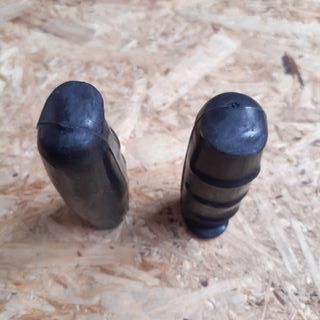 Puños clásicos lisos