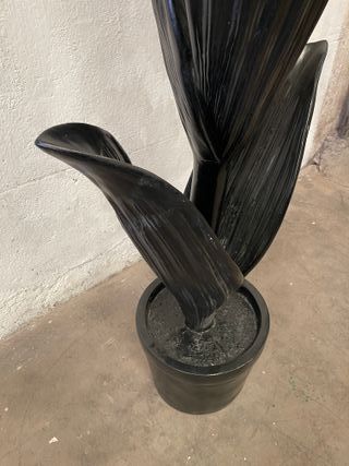 ✅planta antigua vintage en fibra de vitrio  grande