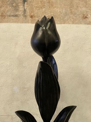 ✅planta antigua vintage en fibra de vitrio  grande