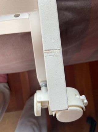 Minicuna plegable, estructura, colchón, vestiduras