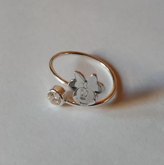 Anillo Minnie Mouse Disney Plata