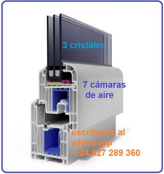 Ventanas y puertas de PVC, nuevas bajo pedido
