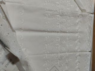 Lenzuolo e federa con pizzo sangallo.Vintage