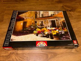Puzzle tienda de flores 2000 piezas