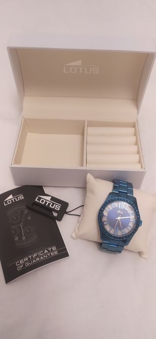 Reloj Lotus mujer 18251/1 azul.