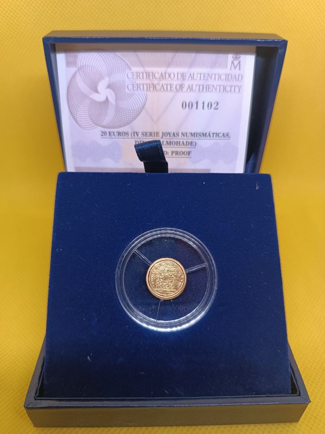 Moneda oro 20€ España año 2012