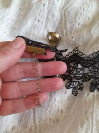 Braccialetto in pizzo anulare