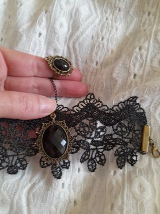 Braccialetto in pizzo anulare