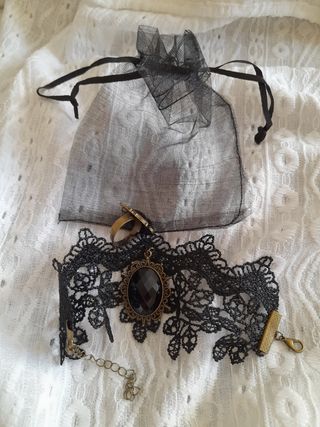 Braccialetto in pizzo anulare