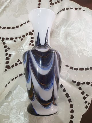 Vaso vetro murano vintage Carlo Moretti