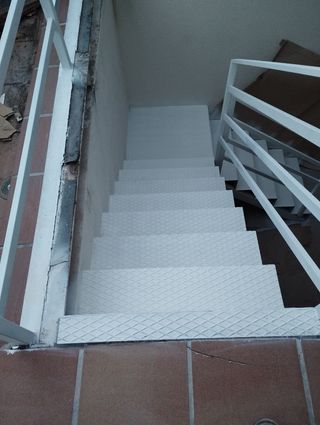 Escalera exterior.