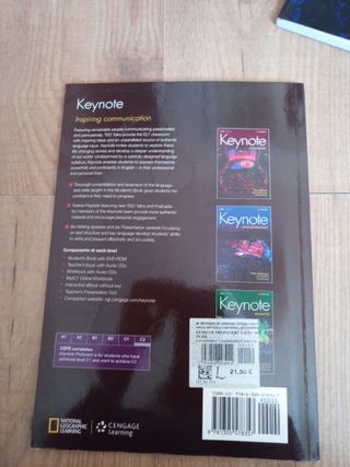 Libro de inglés Keynote proficient, nivel C2