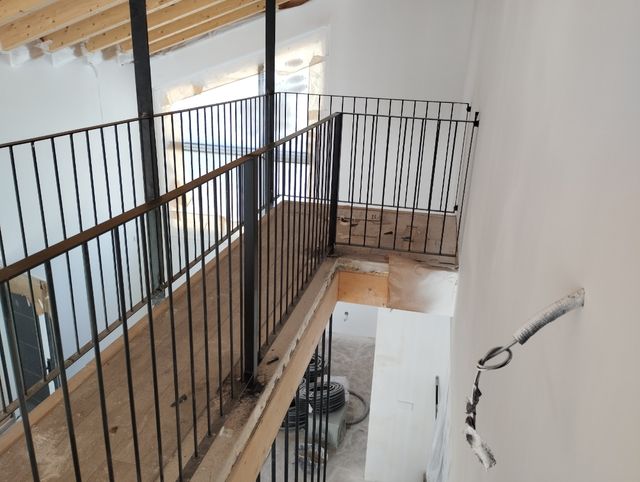 Barandillas interiores.