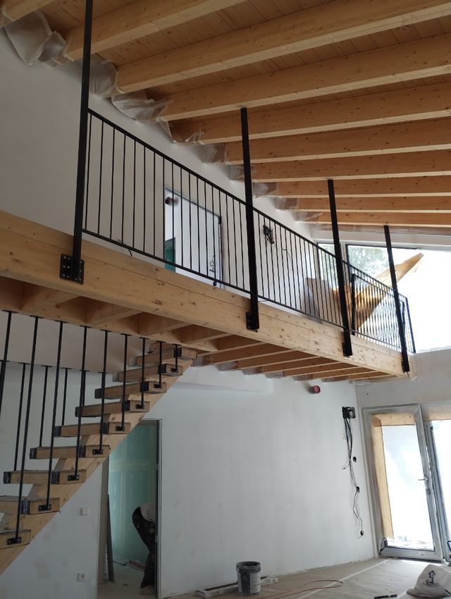 Barandillas interiores.