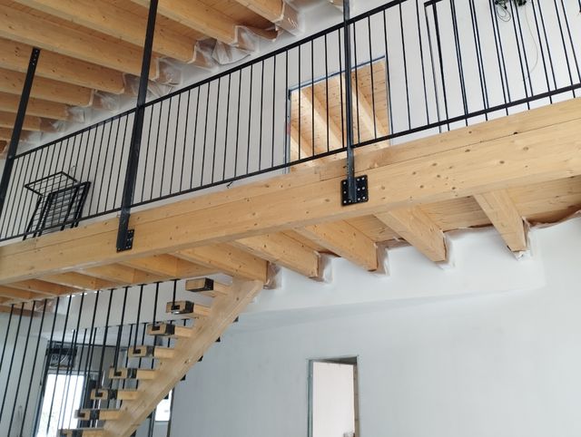 Barandillas interiores.