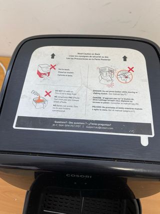 Freidora Aire Cosori, usada