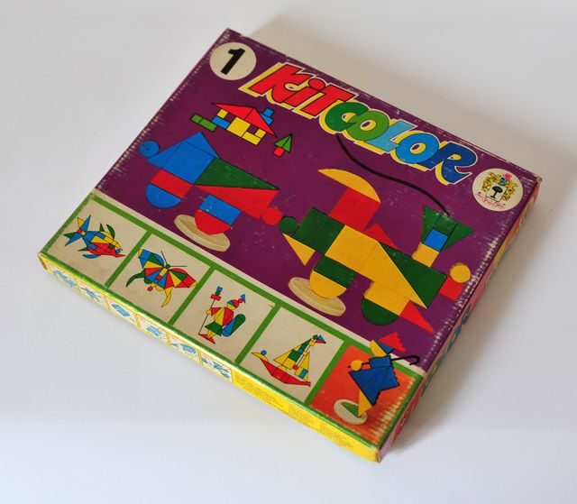 Juguete vintage Kit Color, de Juguetes Piqué Spain