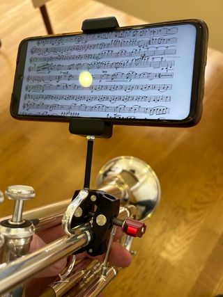 Leggio da strada Trumpet, eufonio, per dispositivi mobili