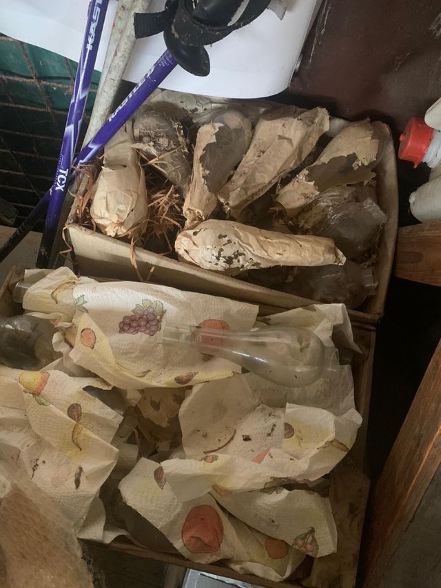 Paralumi in vetro soffiato