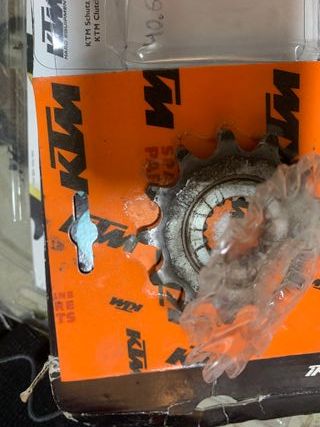 kTM 450, kit completo de plato, piñon y cadena