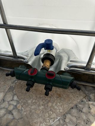 depositos 1000 litros agua riego goteo huerto