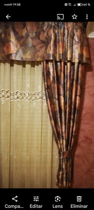 Cortinas colores pastel