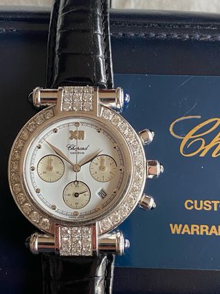 Reloj Chopard Imperiale Oro blanco y diamantes 