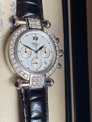 Reloj Chopard Imperiale Oro blanco y diamantes 