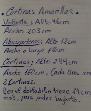 Cortinas amarillas hacen aguas