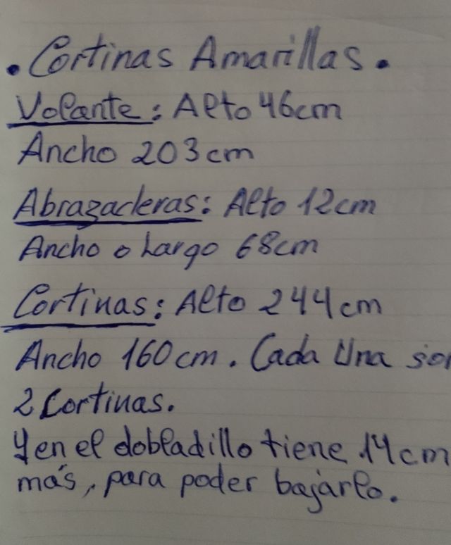 Cortinas amarillas hacen aguas