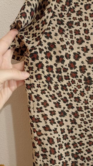 Camisa animal print leopard print