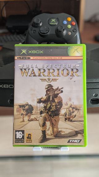 Xbox primera generación, con cables, mando y juego