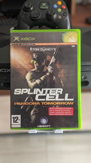 Xbox primera generación, con cables, mando y juego